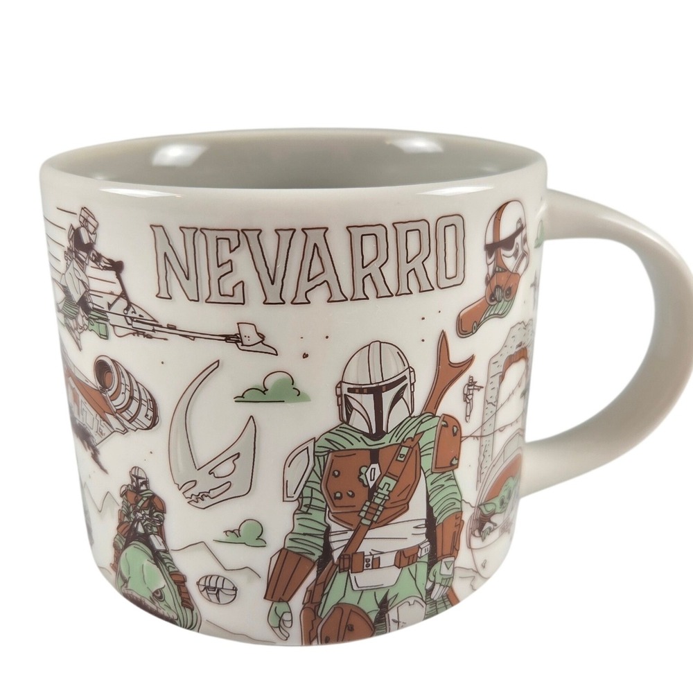Starbucks Been There Series Star Wars Nevarro 14oz Mug 2022 Mandalorian